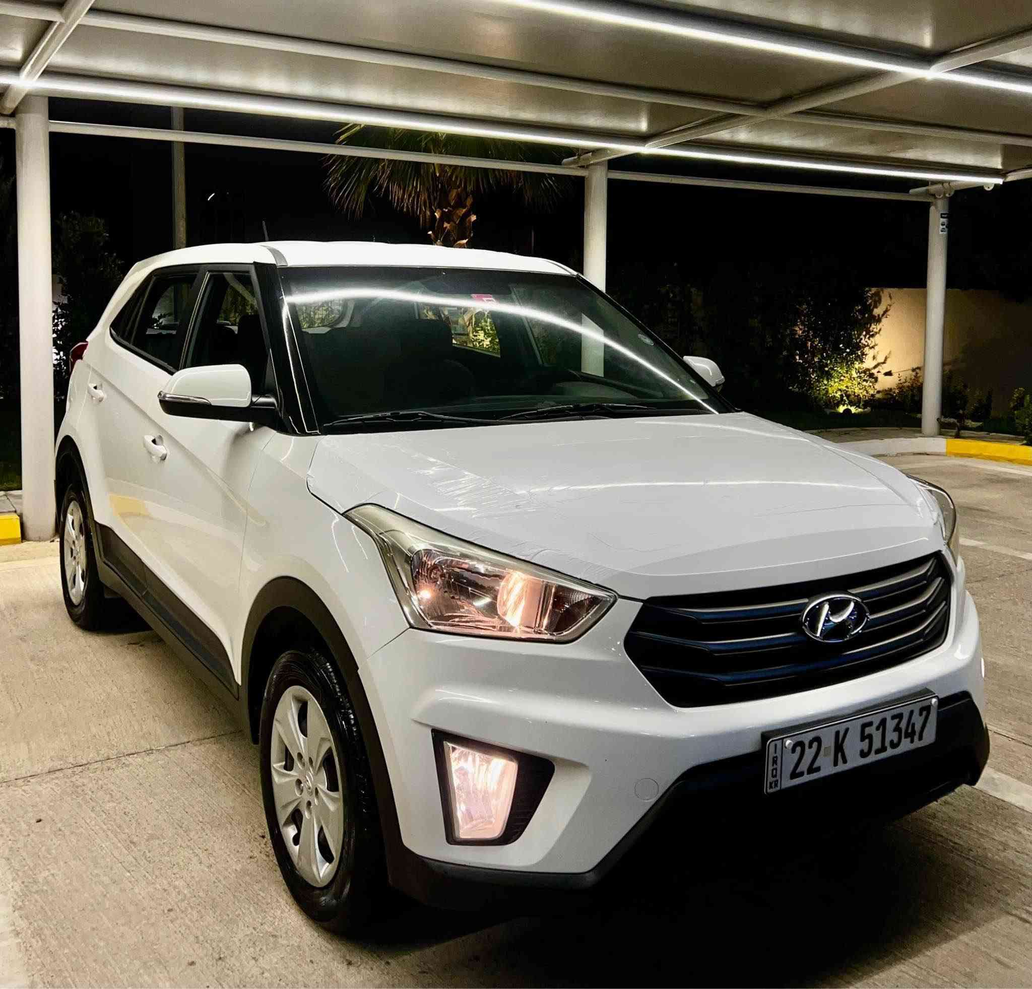 Hyundai creta 2018 
‎هونداى كريتا ٢٠١٨ 
‎خليجى  
‎٢ سویچ , ، ٤ جام كاره با ، ئاوينه ئيشاره ت ، فۆلیۆم سەرسوکان شاشە و کامێرا…..
‎بێ بۆیاخ  سەیارەکە زۆر تازەیە
‎تەنها٦٠ کم  ڕۆشتوە
‎سەنەوی و هەزە و رەقەمی تازەیە بەناوی خۆمەوەیە
‎سعر115$ معامەلە
‎شوێن:سلێمانی 
‎ژ.م ***********📞 السليمانية, العراق
