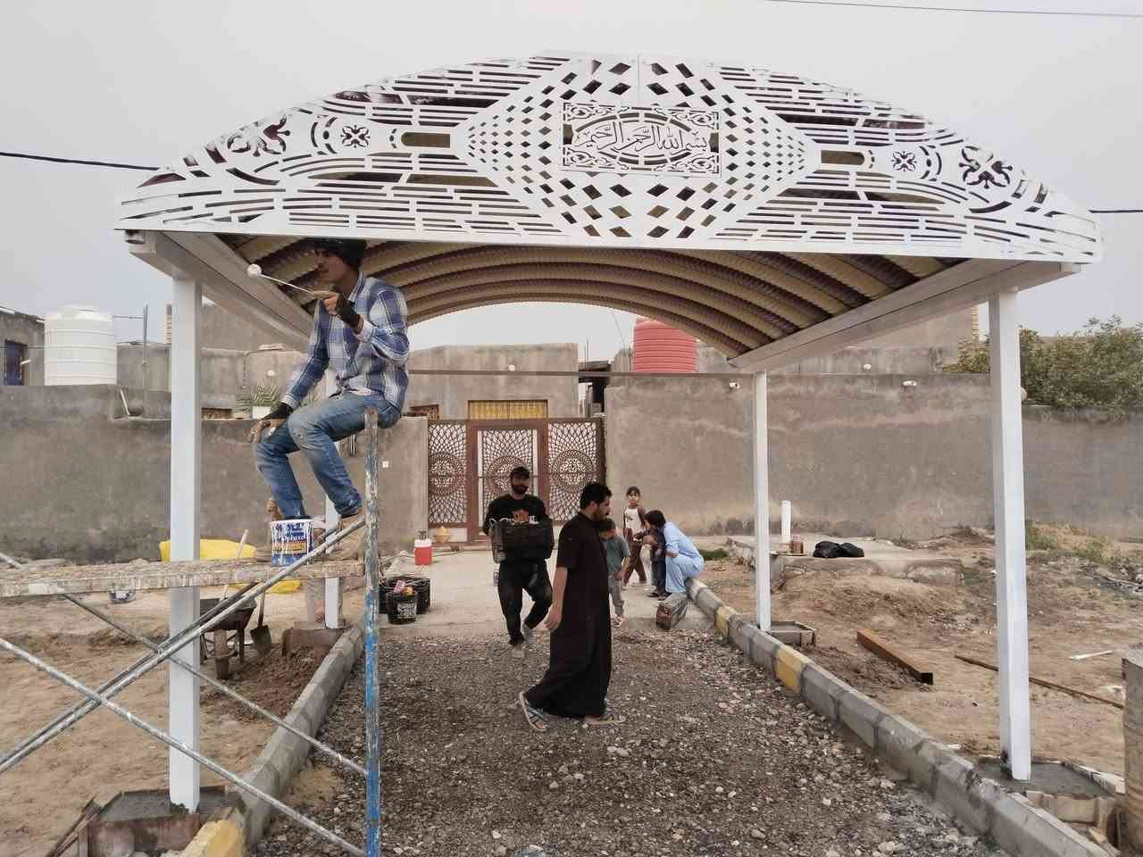 عمل سقايف الكيسبان بسعار مناسبه جدا جدا ***********// حدادة محمد عمل درجه اولى كافت  القياسات والجملونات الكيسبان بسعار مناسبه 🫡
