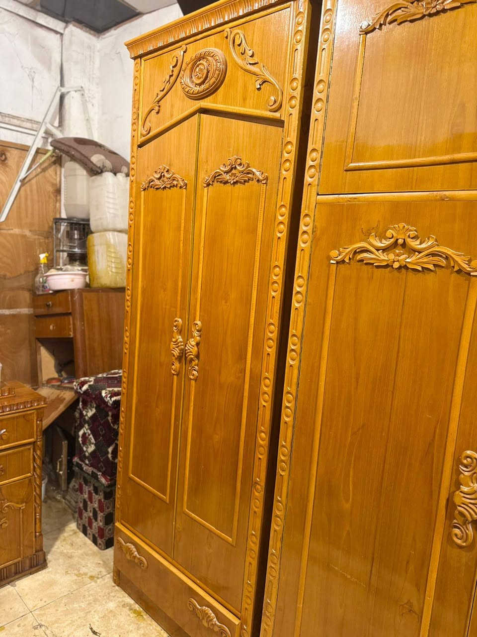 السلام عليكم🫡          💯 🦅💯
عرض خاص ومغري 🌹  للعرسان  ة👩‍❤️‍👨 بس850 الف 
توفر لدينا من جديد غرفه صاج 5 أبواب ملحق  شغل درجه اولى 🌿 خارج صاج  5ملم شرط نظافه  والشغل 💯💯 والصور تحكم🌹
للاستفسار وتساب *********** مباشر🆕 ***********🆕
ومستعدون لشراء الغرف النوم المستعمله و الكناتير ✅
