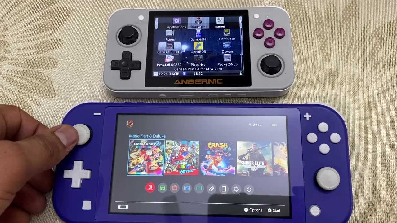 متاح  نيتندو لايت مهكر نظافة ٩٥٪؜ مع رام ١٢٨  مع شاحن      + جهاز  RG350  يشغل محاكيات 

ملاحظة /// ابيع الاثنين سوه 

السعر ٢١٠ 

مكاني بغداد مدينة الصدر


**إذا كنت صاحب هذا الإعلان وتريد حذفه لأي سبب، رجاءا أرسل رسالة إلى الدعم الفني**