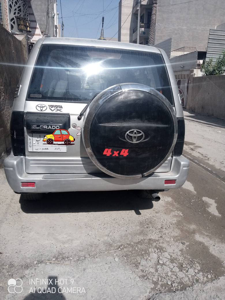 لاندكروزر برادو١٩٩٩ بغداد مشروع وطني باسمي٧راكب ٦سلندر اوتماتك كامره خلفيه جام اوتماتك سنتر لوك بيهاعدة قطع صبغ كشر بلادي تبريد ٣ قطع يحتاج ادامه،,للبيع أو مراوس والفرق نقد وشرط التحويل ,السعر٨١$للاستفسار  ***********  يوجد واتساب
