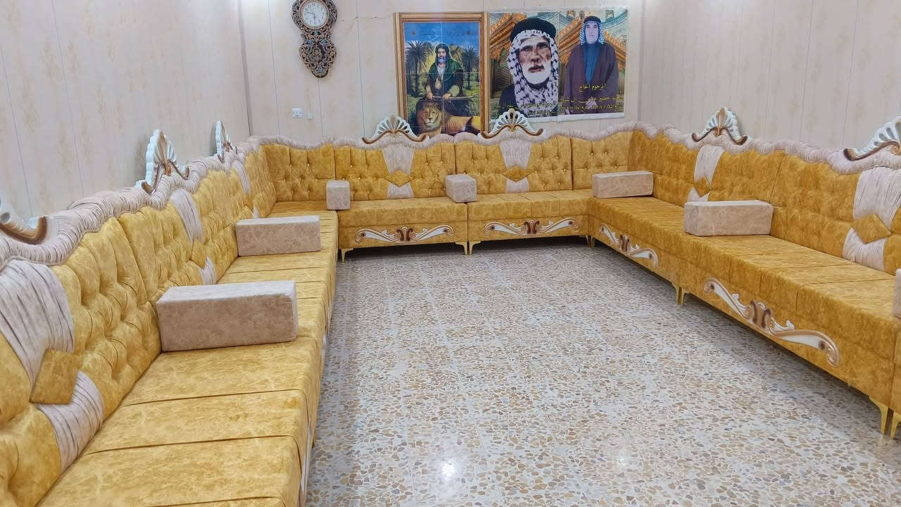 تم بعون الله تعالى تسليم الديوان وبالعافيه عليهم 
عمل الموديل حسب طلب الزبون 
شغل درجة أولى ضمان خمس سنوات 💯 
الحله البكرلي


**إذا كنت صاحب هذا الإعلان وتريد حذفه لأي سبب، رجاءا أرسل رسالة إلى الدعم الفني**
