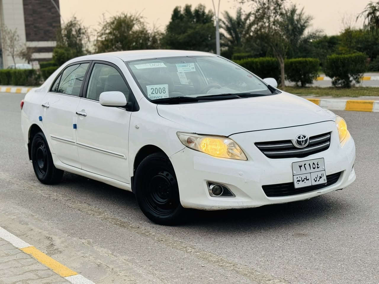 السلام عليكم...
للبيع...نقد فقط  اعتذر عن الاقساط 
بسعر 112$وبيه مجال بسيط
كورلا 2008خليجي لون ابيض ثلجي ❄️ 
رقم سليمانيه 
شرط التحويل والغرامات 

✅محرك1800/شرط لاتبخير ولاتنقيص 
✅كير اتوماتيك بدون اي عيب مال بيت"
⚔️المواصفات⚔️
داخل لونين 
اربعه 4️⃣ دسك 
كشنات جك 
بلوجكترات 

 ✅سياره جديده شرط برغي ما ناقصها 💯➡️Ⓜ️

🔴سياره بيها باب السايق بدون حادث اثر تقشير والدوسه السكن فقط Ⓜ️➡️

تايرات 4️⃣ جديدة 🆕 
صدر امامي خلفي كله جديد 
شرط التحويل ثاني يوم
السعر 112$ وبيها مجال بسيط 
مكان السيارة صلاح الدين تكريت الديوم 
رجاءً ما أقفل سعر بالتلفون تعال وتدلل 
للاستفسار ***********
***********
