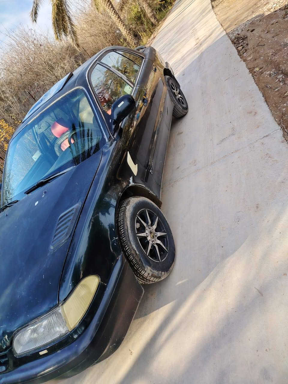 السلام عليكم سياره سوناته توو للبيع كير عادي سياره مكفوله كل نقص مابيهااا سياره بلاديه مابيهااا لا صبغ ولا معجوون بعدهاا بلاد موديل1994شرط التحويل سياره مال جناي لا تنقيص ولا تبخيير  تخم تاير جديد صدرهاا نص عمر 42وبيهاا مجال للشراي  مكان ديالى المقداديه
***********
