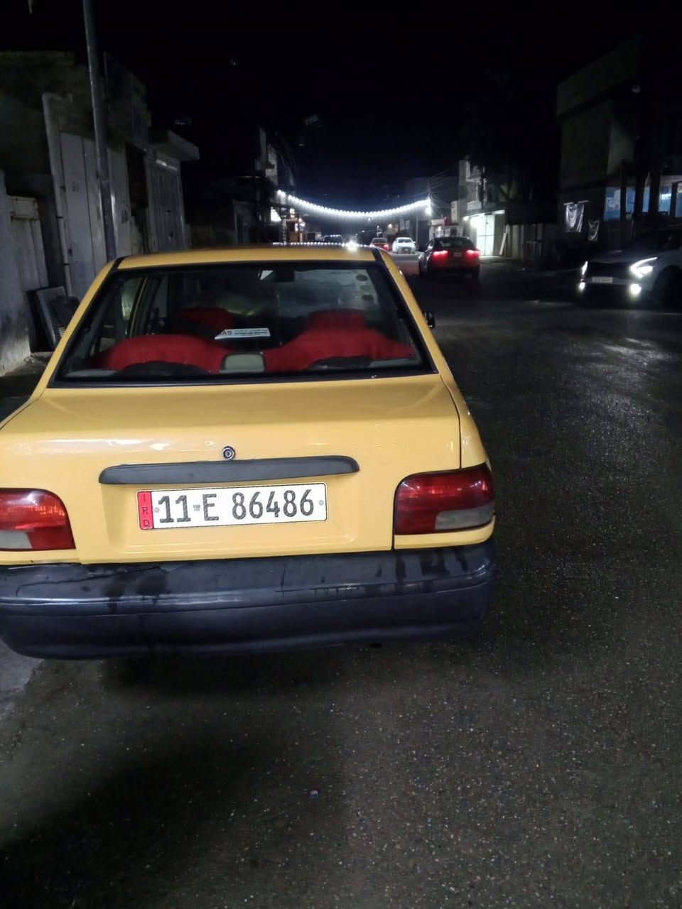 سياره سايبه للبيع موديل ١٣ سنويه ٢٠٣٠ بأسمي هئيه وغرامه مصفره كير مكينه تبريد كهربائيات خير من الله تخم تاير جديد. خط ابيض سعر 28 وبيهه مجال مكاني بغداد بياع.  ***********
