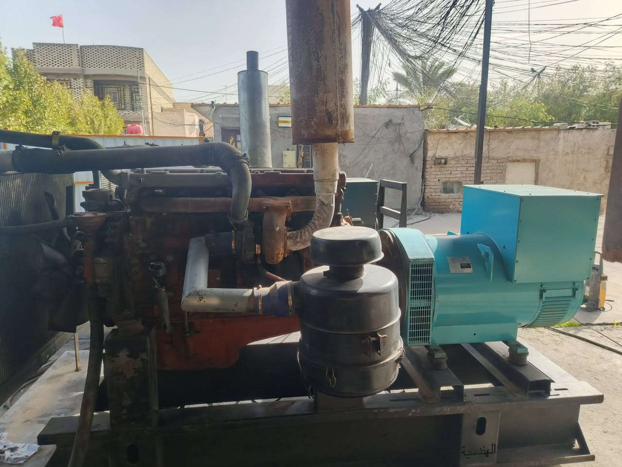 السلام عليكم 
موقع مولده للبيع في نجف كوفه حي ميسان شارع البواري يحتوي الموقع على مكاين عدد 2 افيكو 137 روس التوليد 380 ستندر الحمل 900 حصت الكاز 340 الموقع مجهز ب الكاميرات تانكي خزن 28 الف تانكي شغال 2 الف للاستفسار الاتصال على الرقم 
***********
