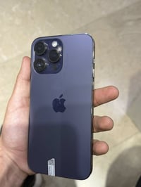 ١٤ برو ماكس ذاكره ٢٥٦ بطارية ٨٩ الجهاز كفاله عامه مبدل شاشه وكاله فقط ...