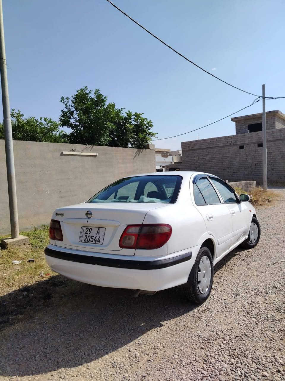 نيسان صني ياباني موديل 2001
كير اوتماتيك دفتر بانزين تبريد ثلج مكاني كركوك 
رقم واصط مشروع وطني شرط تحويل 
سعر اتصل ***********
