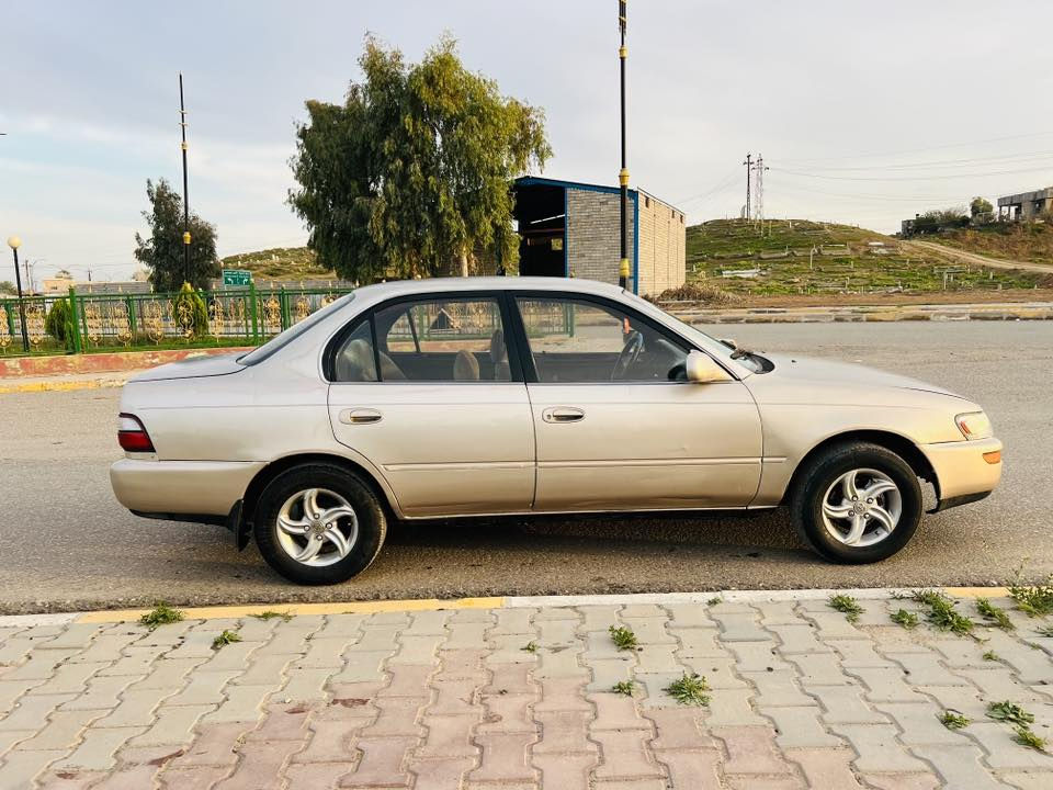 كورلا 1992
رقم صلاح الدين دولي 
سنويا لل2030 شرط التحويل 
السيارة جديدة بدون أي نقص كلها شركه
كير محرك صدر تايرات كلو شرط
السيارة بدون دعم بدون تبديل بيها صبغ مكانات 
السعر 53 
***********
