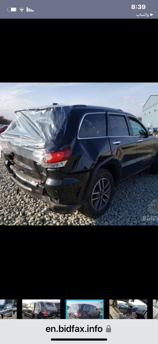 السلام عليكم من رخصه الادمن
وارد امريكي وصور الحادث موجوده
سيارة جيب شيروكي لمتدد وارد أمريكي موديل 2021 /5راكب
مواصفاتها
 حساسات
 كشنات كهرباء وتدفئة 
ستة سلندر 
م اشارات جانبية 
كاميرا خلفية صندوق 
كهربائي تشغيل عن بعد
 توقف ذاتي بالازدحام
 تبريد
 ثلاث قطع  
السعر 265 وبيه مجال 
الاتصال***********
ما متكفل بالنشر هذا رقم صاحب السياره واتصلوا عليه
