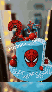 كيكة سبايدر مان • حسب الطلب • بابل الحمزه الغربي