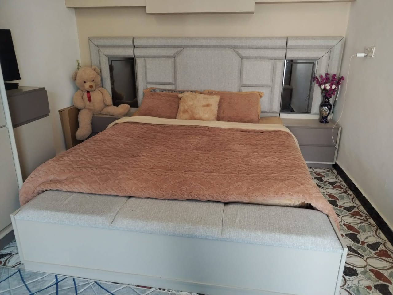 الغرفة نوم تركي درجه اولى 10قطع مابي اي  خدش استعمال شهر بعد جديد
السعر 1750

مكان كوفه شارع معمل قرب مجمع مختار السكني
واتساب ***********
