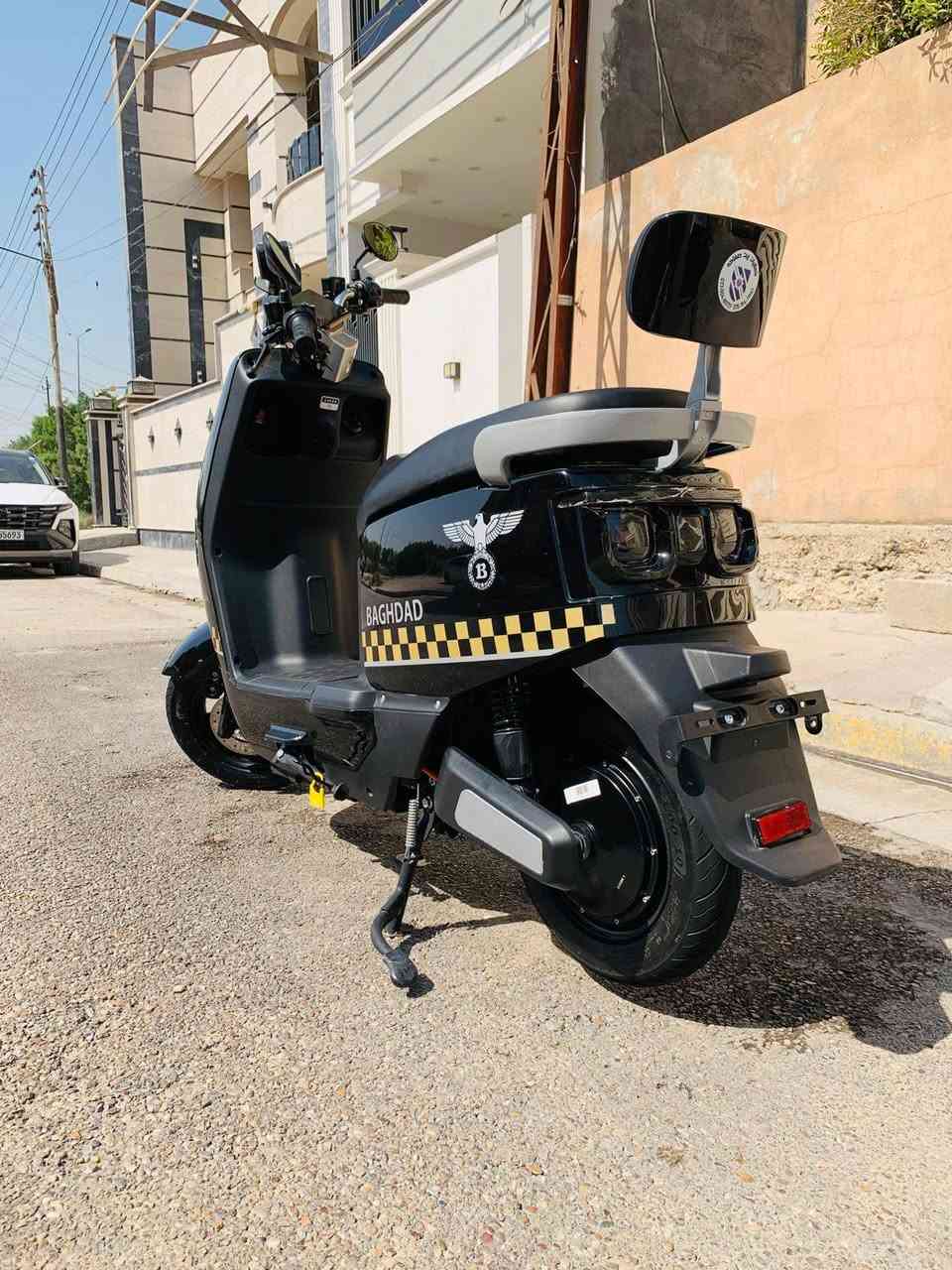 سلام عليكم
دراجه BAGHDAD 

ملف 2000

ست بطاريات 

سرعه 75

نضام بارك🅿️

4 نمر سرعه

نضام بك

شاحن تلفون🔌

موديل 2026

​السعر: 700 وبيها مجال 
  
العنوان : بغداد الدوره 

​📞 للتواصل والاستفسار: ***********
