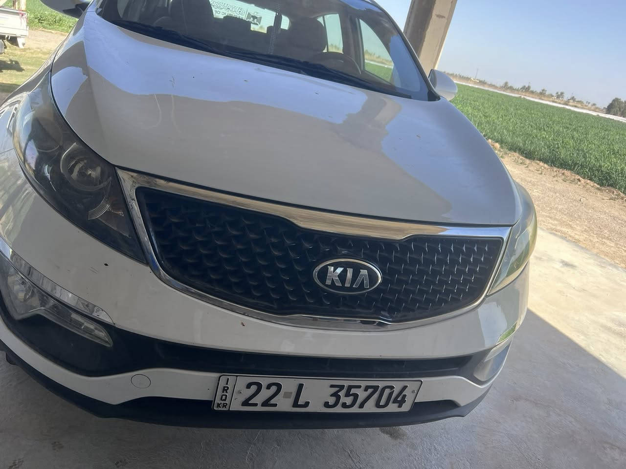 كيا سبورتج سبورتج 2014
بيها أربع قطع ضررر خفيف بس اشخوط ومشتغليهن 
محرك 2400 مكفول بلادي 
كهربائيات تبريد تدفئة كفاله 
سياره ب اسمي ثاني يوم تحويل 
رقم اربيل 
ماشيه 153 الف 
سياره وارد خليجي 

رقم ***********
