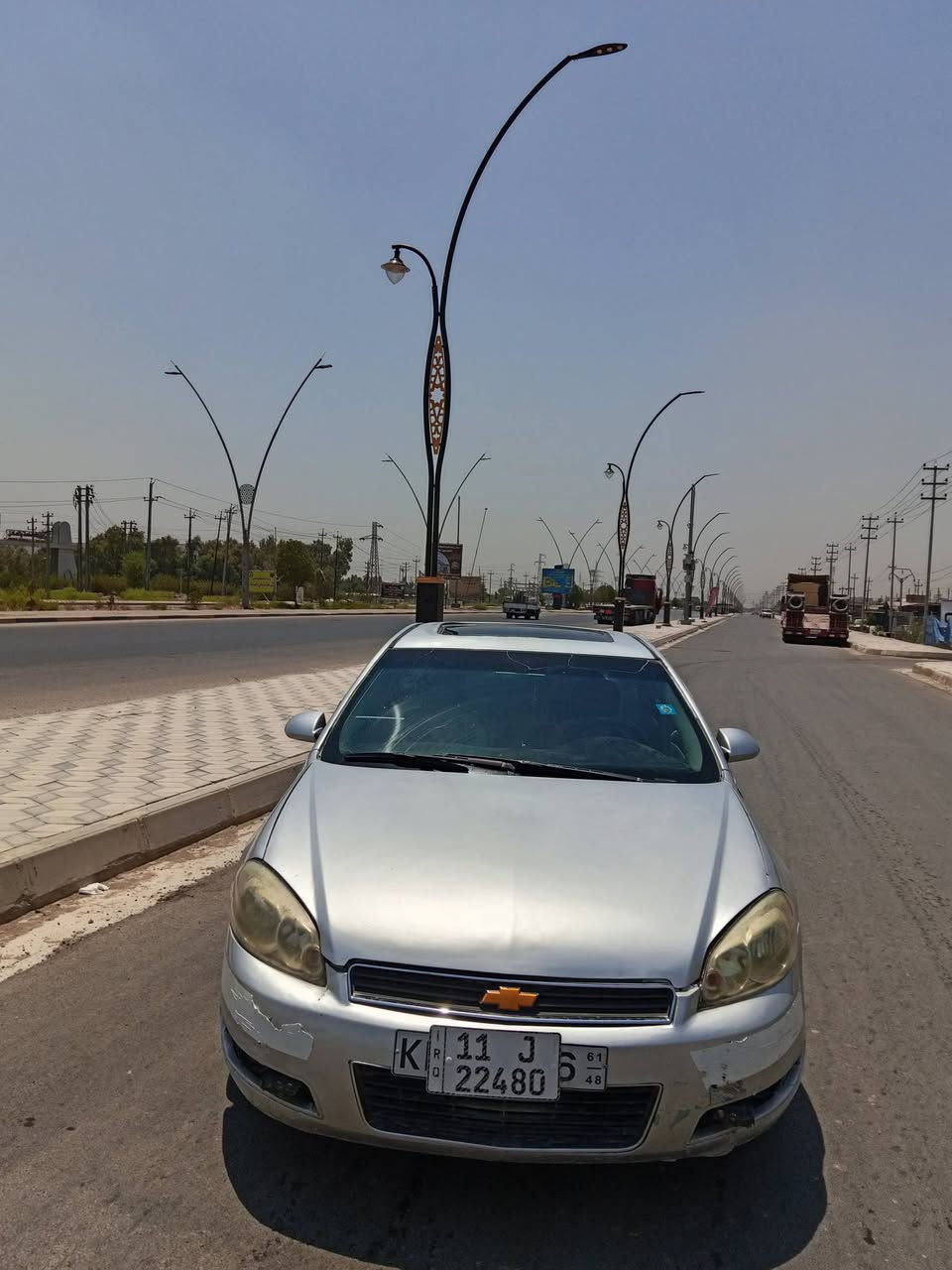 سلام عليكم
امباله 2006 كير مكينه جدد 
تبريد ثلج 
كهربائياتها كلها شغاله 
رقم بغداد بسمي 
شرط التحويل
سنويه ما ساقطه 
السعر 44 بيها مجال 
السياره حلوه 
مكان ديالى 
***********
