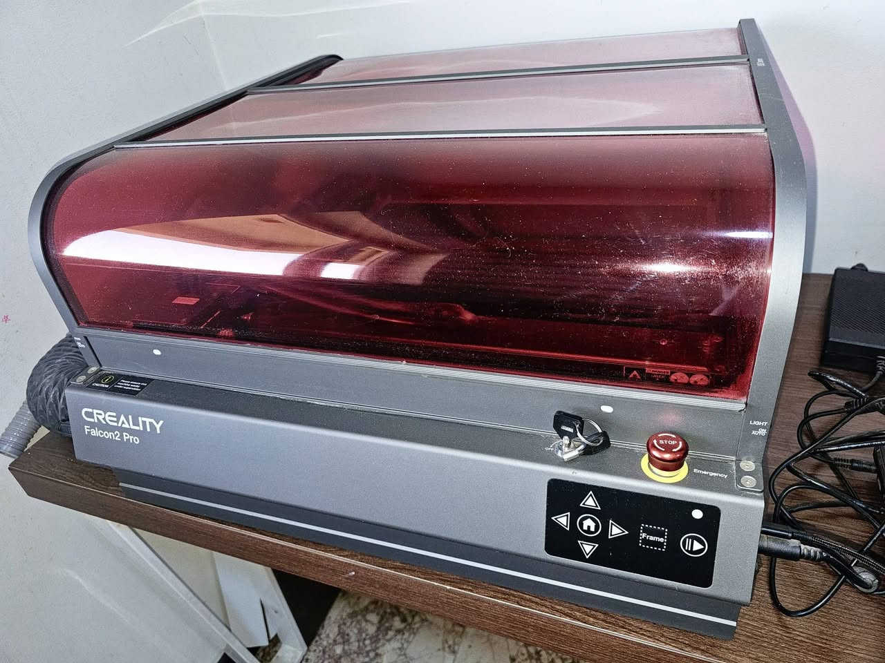 السلام عليكم 
من رخصة الادمن
جهاز ليزر. creality falcon 2 pro 22W
((نقش وقطع ))
بحالة ممتازة جدا 
+ برنامج لايت بيرن مفعل مدى الحياة ((شغال بدون مشاكل)).
السعر ٨٠٠ الف
للاستفسار 
واتساب 
***********

