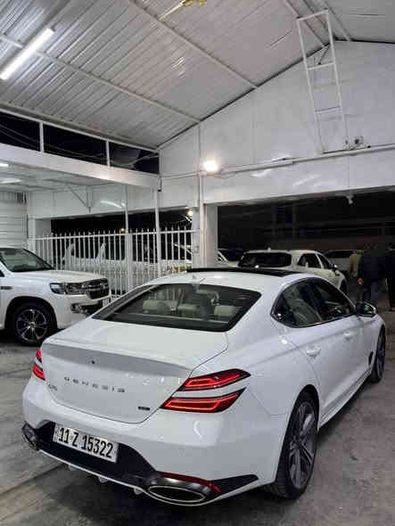 📍زبائن معرض الريان
جينيسيس 
G70 .prestige V6TT 
  موديل 2025 (كلين تايتل)بدون غرق
ماشيه 2000 
فول  مواصفات اعلى فئه
بانوراما 
بصمة ترحيب 
مري شفط 
ستيرن +كشن خزن ميموري 
المواصفات معروفه مالتها فول
رقم بغداد 
الاستفسار اكثر ***********
📍الموقع بغداد الكريعات ( معرض الريان)
