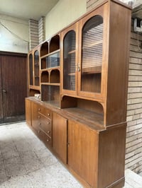 معرض خشب صاج للبيع بوفية خشب كلاسك قديم للبيع البوفية نظيفة كما موضح ب...