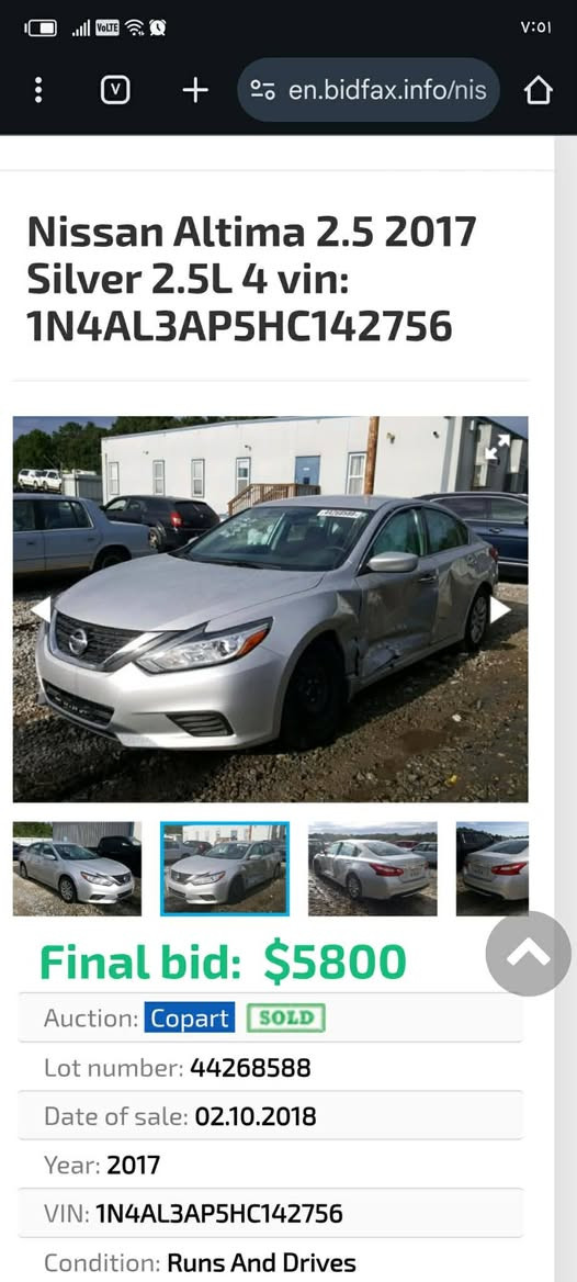 السلام عليكم اخوان مكلف بالنشر. نيسان التماا موديل 2017  محرك وكير وتبريد بالشرط قطعتين مبدلات بلاد السونار وياهه بالمنشور وشرط التحويل  مكاني ديالئ جلولاء  السعر 120 وبيهه مجال شوي  ***********
