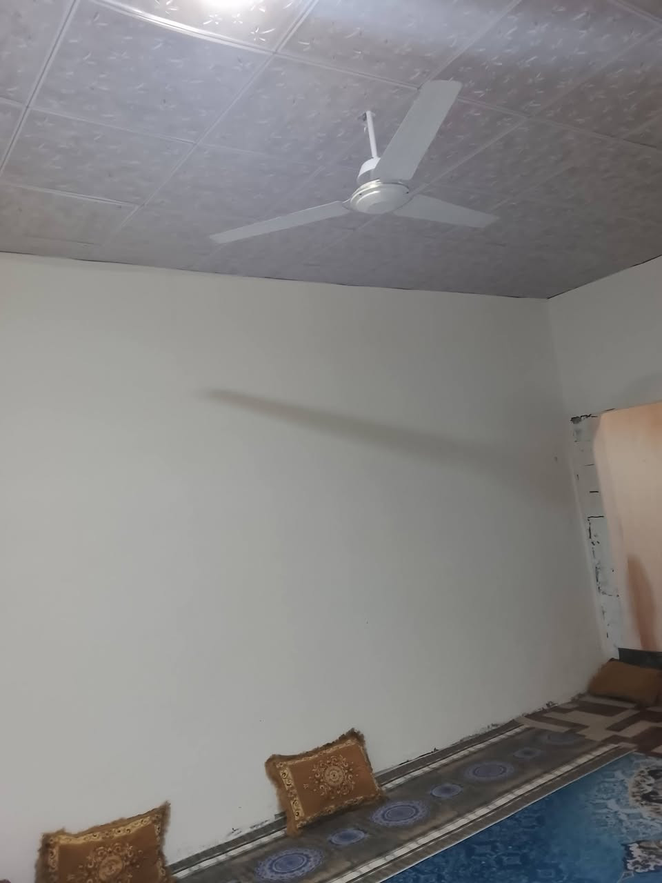 بيت بكوت ثويني وقف سني اصولي مساحه ميت متر قريب عل صناعيه قفله ب٣٠ 
***********
