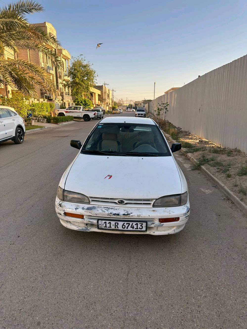 سياره سبارو امبريزا محرك الفين نضيفه + تحويل ثاني يوم السياره بسمي سيارة خير من الله موديل 96 العنوان بغداد الدوره المهديه الثانيه رقم الوتس  تبريد شغال السعر.  
     .....٣٨   ***********