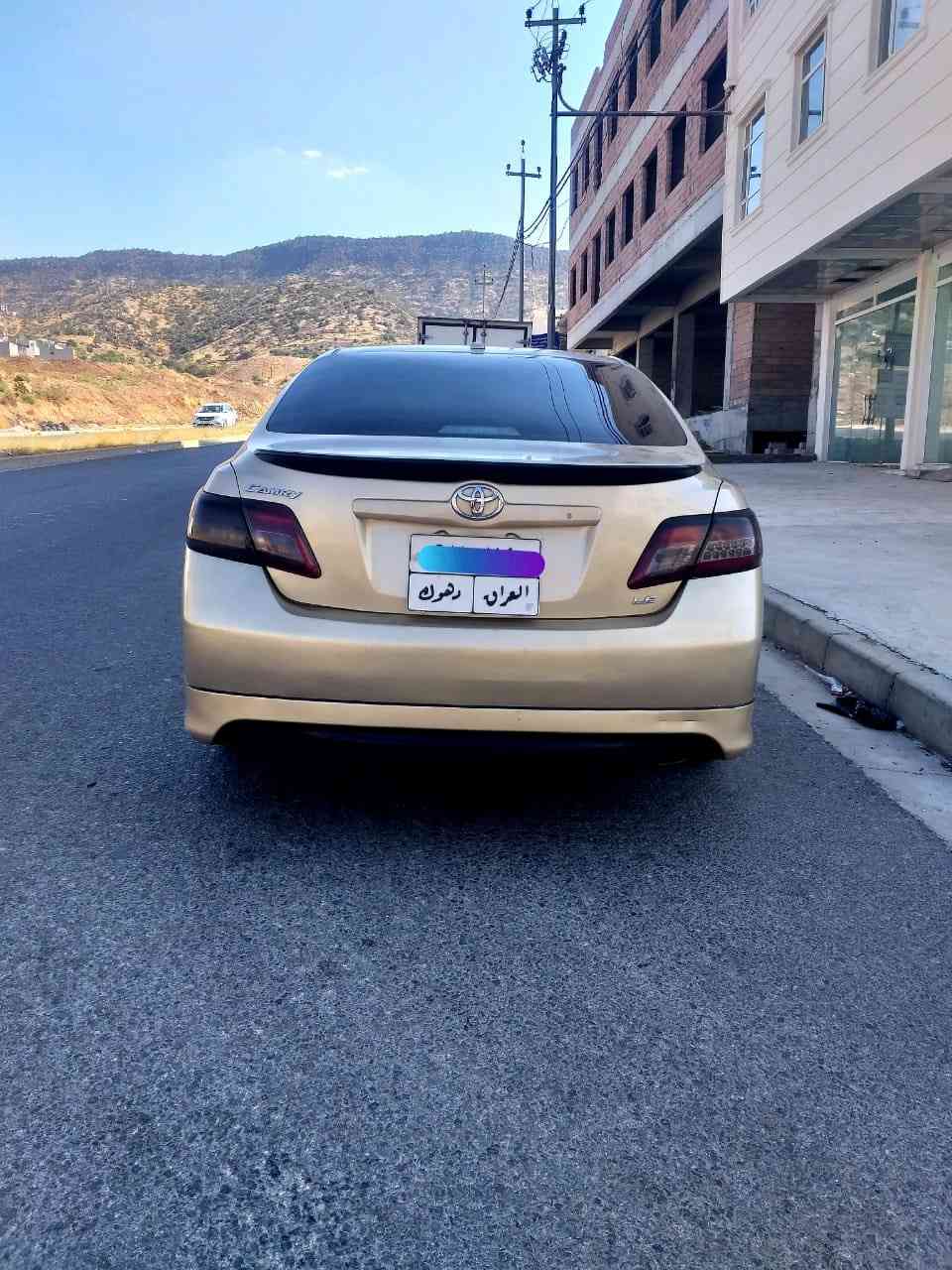 السلام عليكم كامري موديل ١١ وارد أمريكي رقم دهوك ضرر جامرلوغ امامي وبنيد وربع باب محرك ٢٥٠٠ كير تبريد صدر تايرات تمام عليهه ٨٥٠ دولار غرامه تنزل من السعر سعر ٩٨ ورقه رقم الجوال *********** وتساب مكان ديالى
