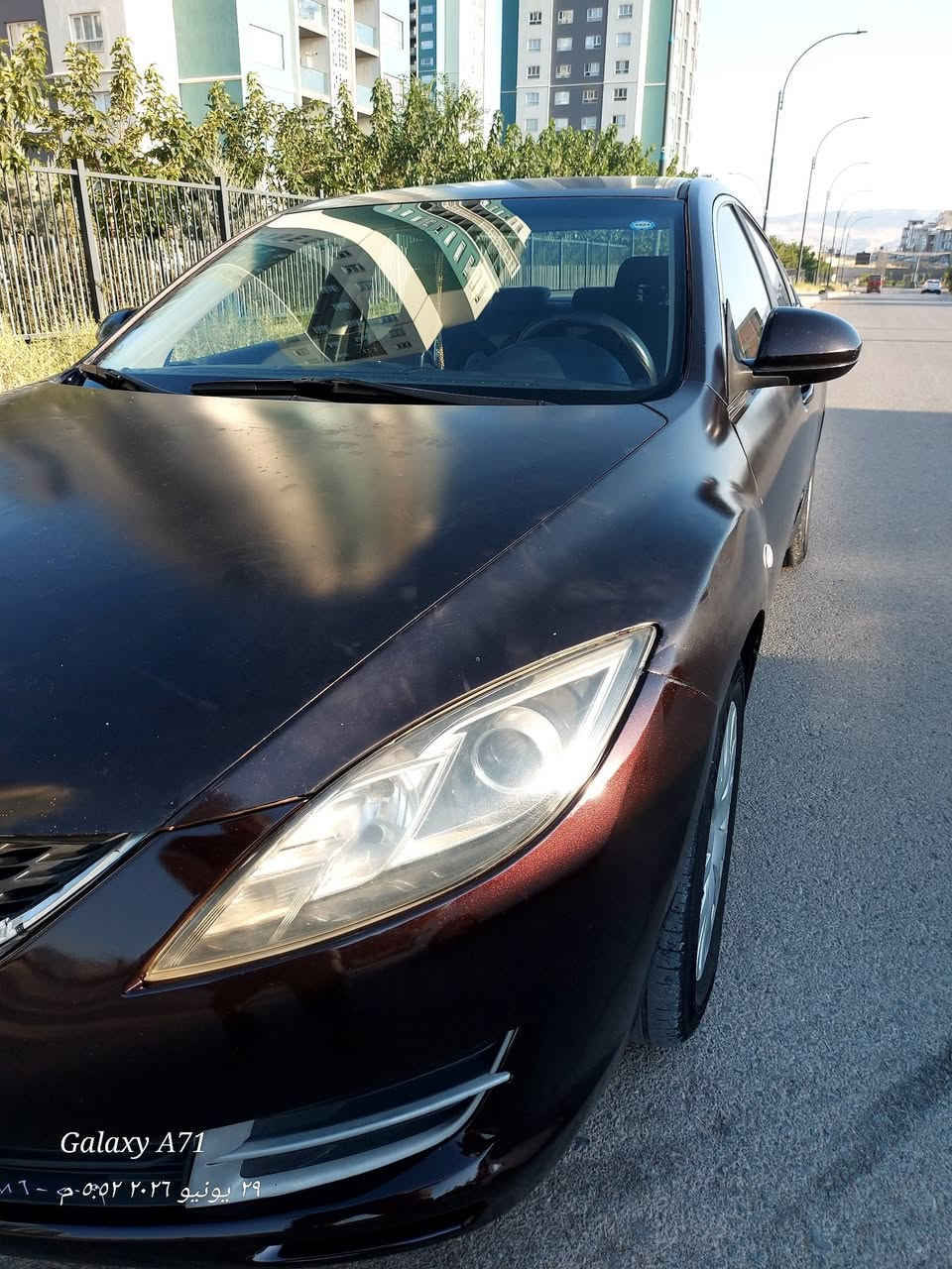 Mazda 6__موديل 2009 خليجي 
محرك 2.3 المرغوب كير اوتوماتيك  رقم سليمانيه شرط التحويل التبريد شغال نقص بس غاز السياره خير من الله مكانها سليمانية سعر 67 وبيها مجال قليل ***********
