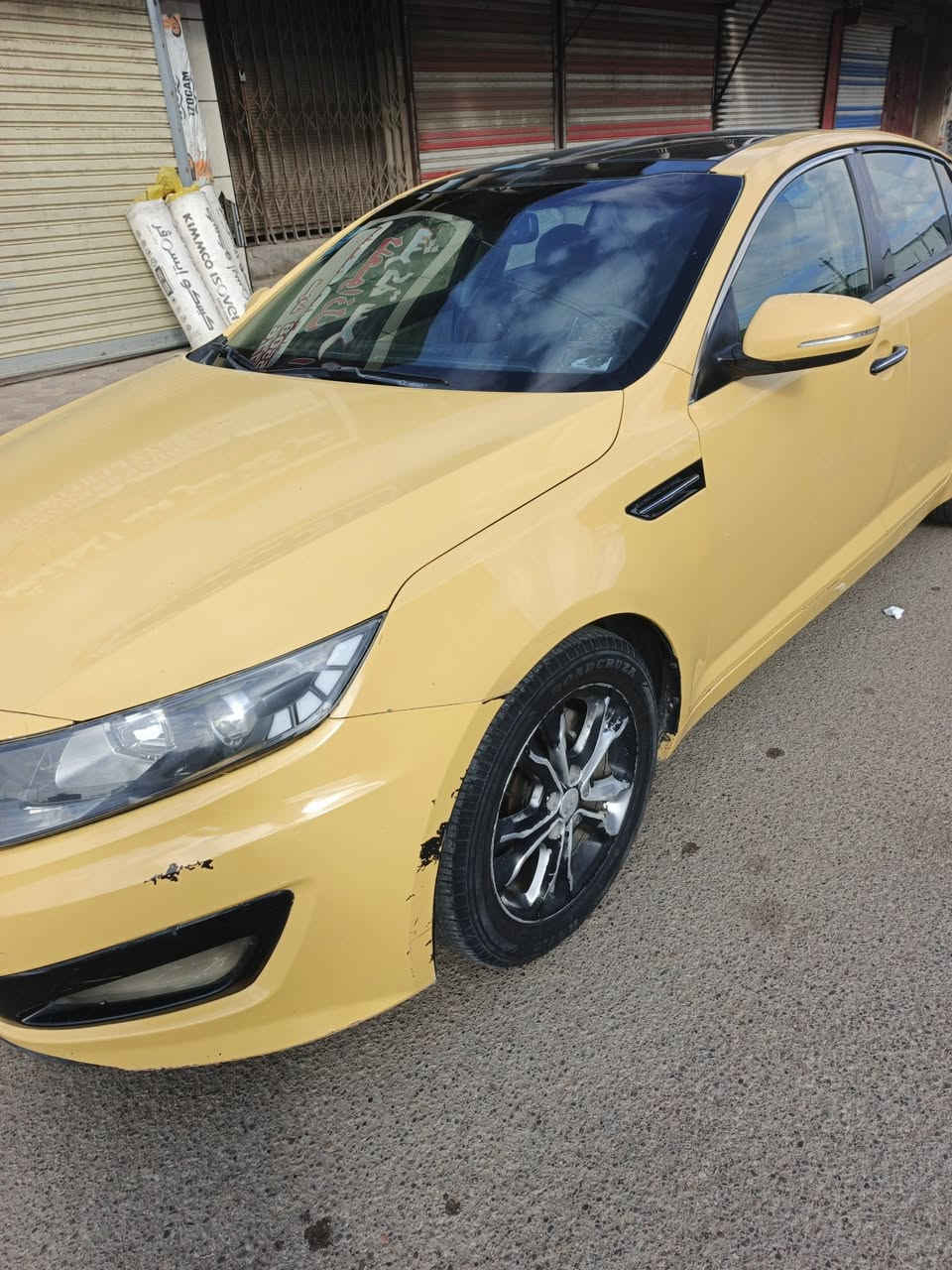 السلام عليكم
اوبتما امريكية 2013 فول بصمة بانوراما مري شفط تحكمات تبريد خلفي امامي كشنات كهرباء تدفئة استيرا تدفئة 
محرك ٢٤٠٠ بدون اي نتقيص او تبخير 
صدر خلفي امامي خير من الله 
نواقص بسيطة بية تبريد نقص غاز بانوراما اتشكل بل فتح 
بسمي سنوية ورقم كلة جديد 
هيئة نقابة مصفرة سعر ٩٠ بية مجال قلبل 
مكانة بغداد 
سونر موجود وكلشي واضح 
‏‪***********‬‏
