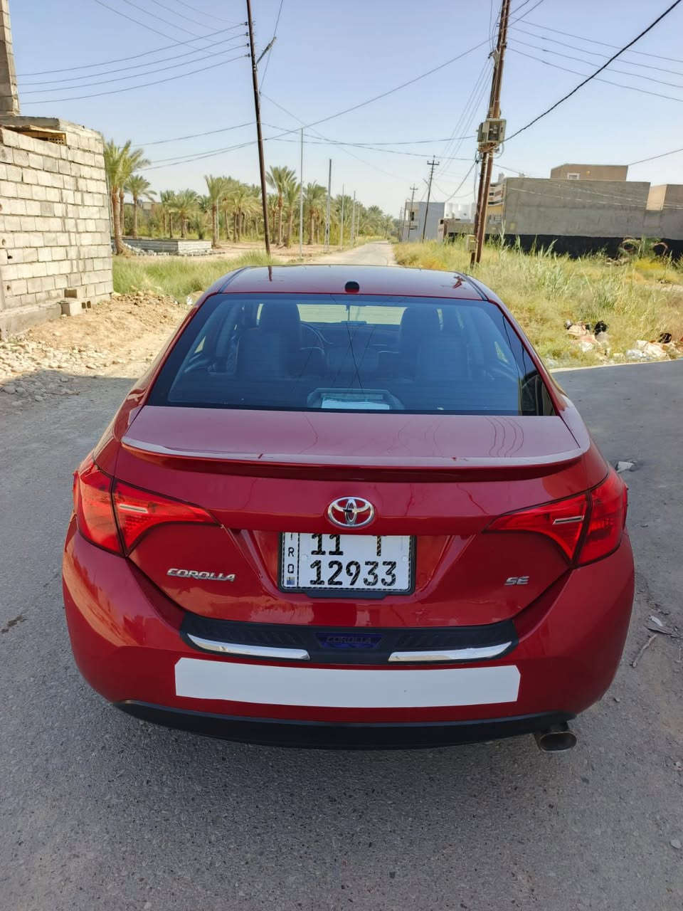 السلام عليكم ورحمه الله وبركاته 
تويوتا كورلا 
2019
SE
گير محرك صدر تبريد تدفئه كله بشرررررط
حجر رادار كله بشررررط
تخم تايراات
رقم بغداد الجديد
تحكمات
بجم قرش
شفتات استيرن
نظام سپورت
 رقم الشاصي
2T1BURHE4KC201751
ايرباك پرده واستيرن
صور السياره والسونار ورقم الشاصي كله بالمنشور
بنيد وجامرلاغ صبغ 
وبيه بارد 
چامرلاغ امامي سايق وباب خلف سايق فقط تعيااااار
السعر 135 وبي مجال بسيط للشراي الجاد
مكانه ديالى تقاطع القدس
الخاص مفتوح
للاستفسار ***********
