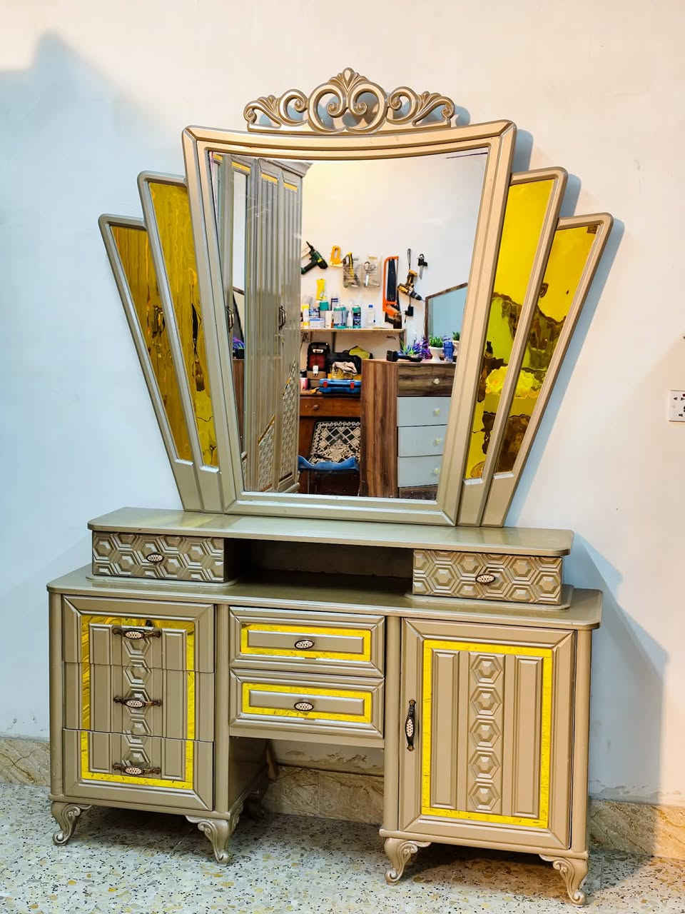 غرفه عراقيه ضخم💫
نضافتها 90 بالميه ☘️
داخل وخارج صاج 🔥
تتكون من 6 قطع  🙂
السعر مليون و 400 
مع شد 🪛 ونقل 🚚 داخل بغداد مجانآ
محافضات بكروه 🔥🔥❗


**إذا كنت صاحب هذا الإعلان وتريد حذفه لأي سبب، رجاءا أرسل رسالة إلى الدعم الفني**