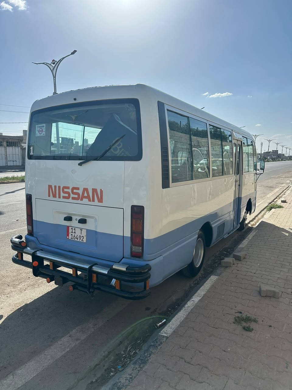 للبيع كوستر نيسان ٢٠٠٢ محرك بلاد شرط گير و اكسل شرط سنوية جديد شرط تحويل سعر ١١٨ بيمجال مكان كركوك 
***********
***********
