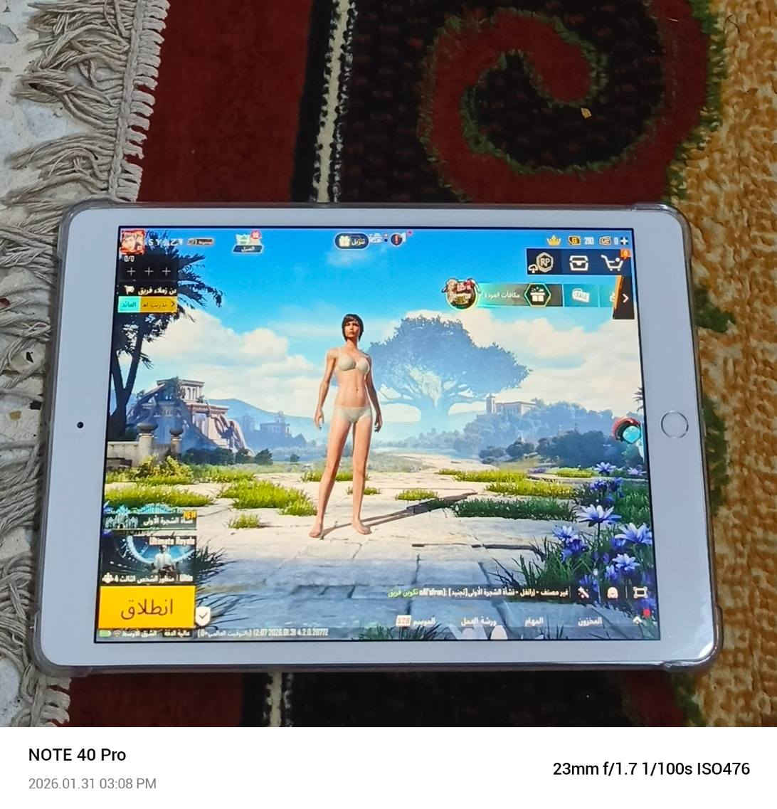 سلام عليكم ايباد ابل 7 جديد استعمال قليل زلغ مامزلوغ ليريده يتصل *********** مامتواجد خاص
