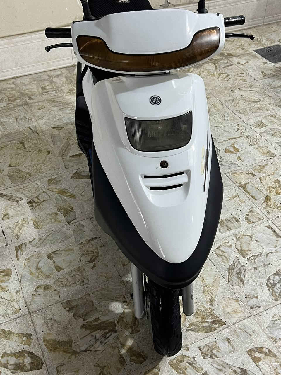 سلام عليكم 
دراجه فراشه فظائي دراجه مرتب حلو مكينته ناعمه خير من الله كهربائيات شغاله دراجه تخربط كابريتر تجاري الي بيه يحتاجله  كابريتر وباتري شلعة ومعدله مرتبه الي تفيده يتصل ***********
وبيه مجال بسعر  ديالى بعقوبه
