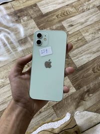 ايفون 12 عادي ذاكره 128 بطاريه 85 كفاله عامه وتربروف ممبدل بي اي شي مع...