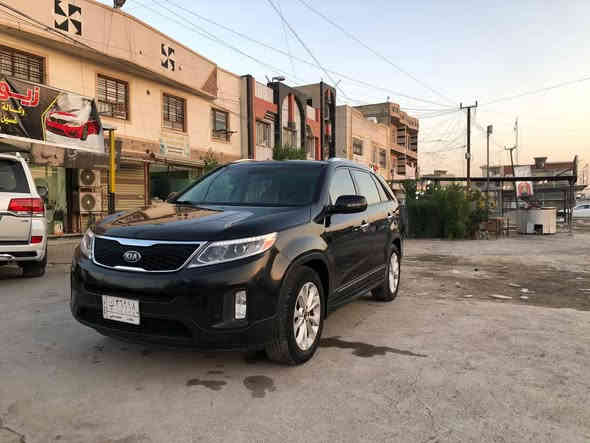 سلام عليكم للبيع سورنتو مديل 2014 وارد امريكي حادثه بابتين بدون دواخل وبيه ثلاث قطع صبغ اثر شخوط مكينة كير صدر تخم تاير كله جديد تبريد ثلج سياره حلوه جاهزة مكينة 6 سلندر سياره فول مواصفات الكاميرا تحكم استيرن شاشه كشنات جلد كهرباء بنورامه رقم بغداد تحويل مباشر مكان بغداد حي الحسين مقابيل لبانزين خانه مال حي العامل سعر 142 وبيه مجال للطيبين رقمي ‏‪***********‬‏
