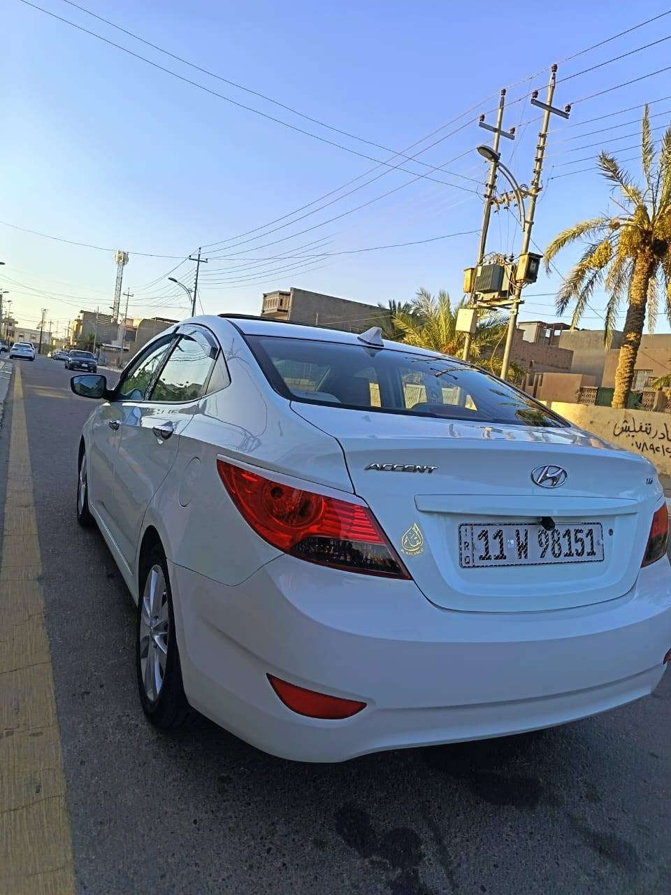 اكسنت 2014 خليجي رقم بغداد الجديد سنويه وهزه جديده.. سنويه 2031

ماشيه 100 الف حقيقي.. كتلوكات الشركه موجود
قطعه وحده صبغ فقط.. فول مواصفات
محرك 1600 دوش المرغوب ستندر عل شركه
كير عل شركه.. صدر شركه

تبريد شغال ثلج شركه
تخم تاير جديد مبدلهن قبل اسبوع

السعر 103 وبيها مجال للشراي
مكان السياره فلوجه حي العسكري قرب سيطره الموظفين
*********** واتساب
***********
