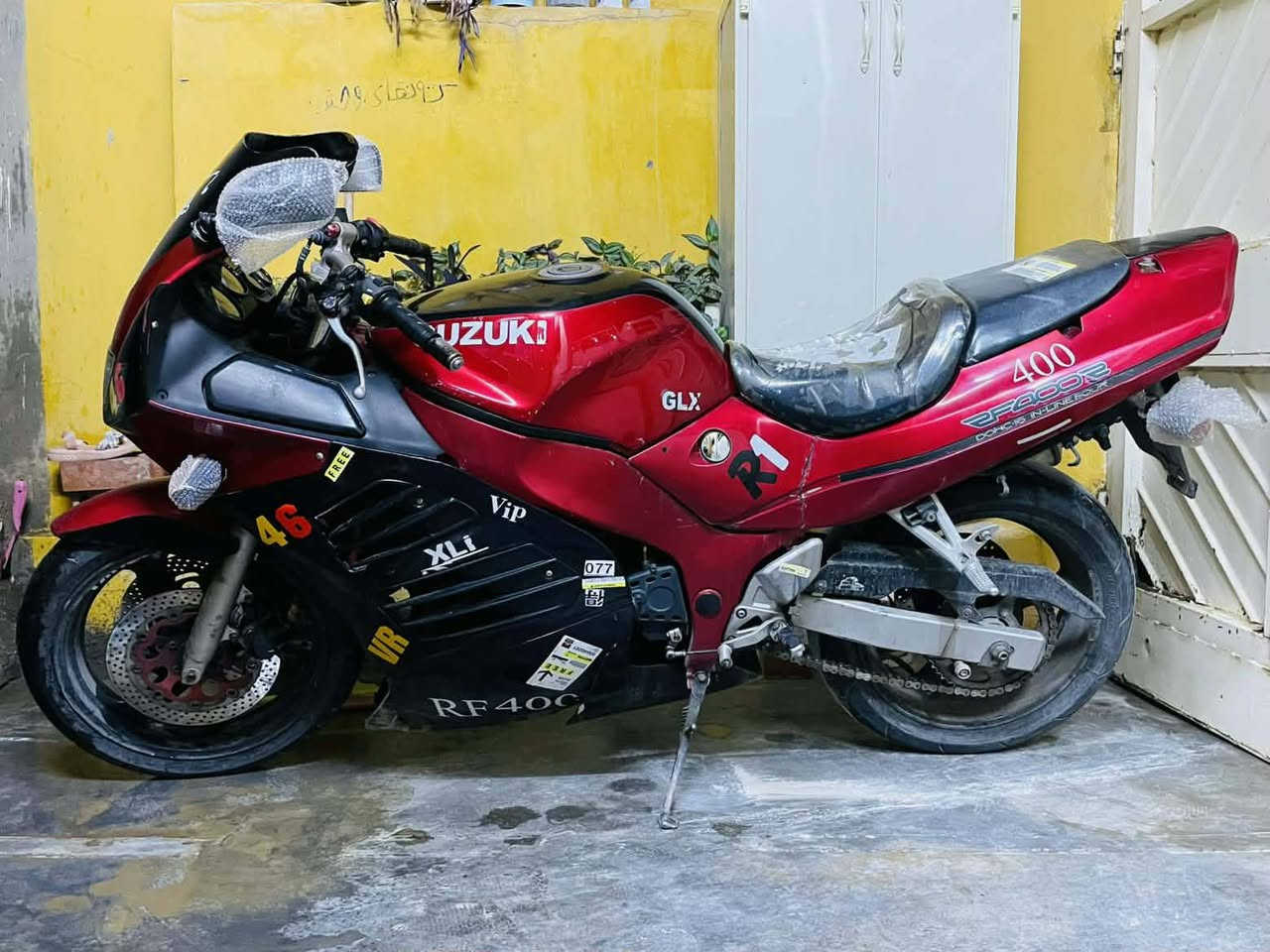 سڵاوی خوا لەهەموو لایەک
SUZUKI RF 400 
مەکینەی کەپسە کارابایی هەمووی مەزبووتە
ڕۆندانی نیە سەوتی تیانیە سەرف ناکات 
مەزبووت یەک سلف ئیشەکات بێسەرئێشە 
بەشەرتی هەمووشتێ نرخیشی 13گەڵا 
شوێن دەربەندیخان بەس تخوا ئەگەر موشتەری نی سەرمان مەئێشێنە
هیمن نیە ئەوەخاوەنیەتی👈 Alan Adnan  
لەسەر ئیزنی ئەدمین ❤


**إذا كنت صاحب هذا الإعلان وتريد حذفه لأي سبب، رجاءا أرسل رسالة إلى الدعم الفني**