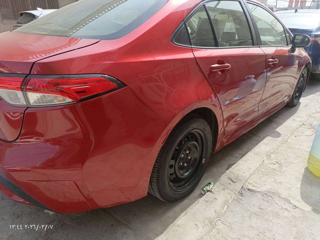 السلام عليكم مرخصة الدمن 
كورلا موديل 21 للبيع باقي سنتين تصير حره السعر 130او بيها مجال مكاني بغداد ***********
