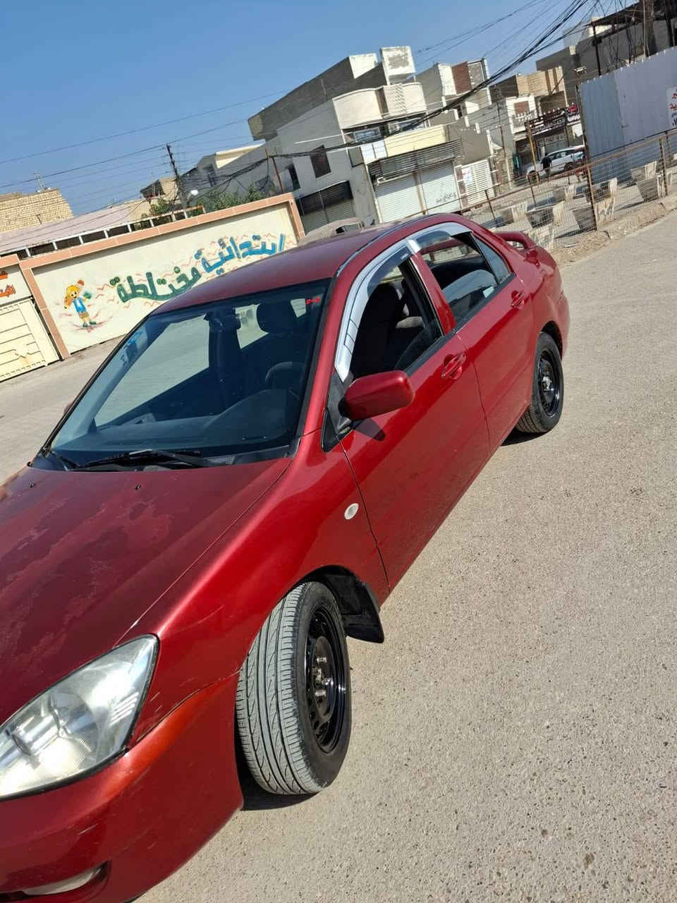 مكلف بالنشر 
السلام عليكم 
سيارة متسوبيشي لانسر موديل ٢٠١١ 
سيارة جاهزة من كل التفاصيل 
كهربائيات كاملة ..
محرك ١٥٠٠ قبغ أسود ممتاز  
كير ممتاز  
غرفة كلش نظيفة
تبريد ثلج
تدفئة ممتازة
تخم تاير
بغداد تحويل مباشر
ضربتها خلفية الجانب الأيسر على شرط الشاصي سليم .. 
صبغ ٣ قطع جاملغ خلفي وباب خلف السائق وقبغ الجنطة . 
السعر ٧٤ مع مجال بسيط 
*********** بغداد, العراق
