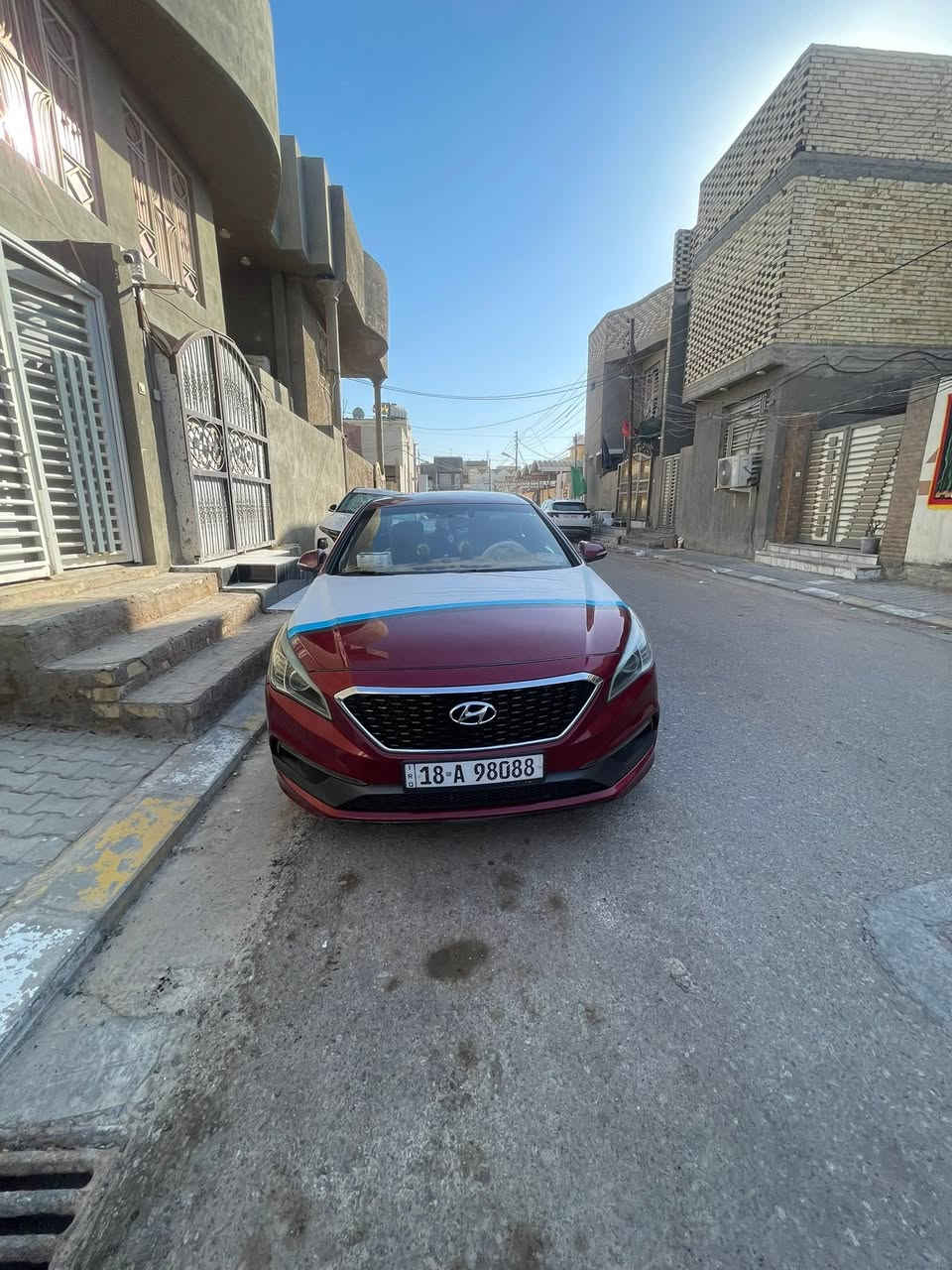 للبيع سيارة سوناته موديل 15جاهزه تبريد وكير وحداديه مكينه تيربو ستيرن شفتات وارد أمريكي حادث موضح بل السونار مكاني النجف الاستفسار على رقم ***********
