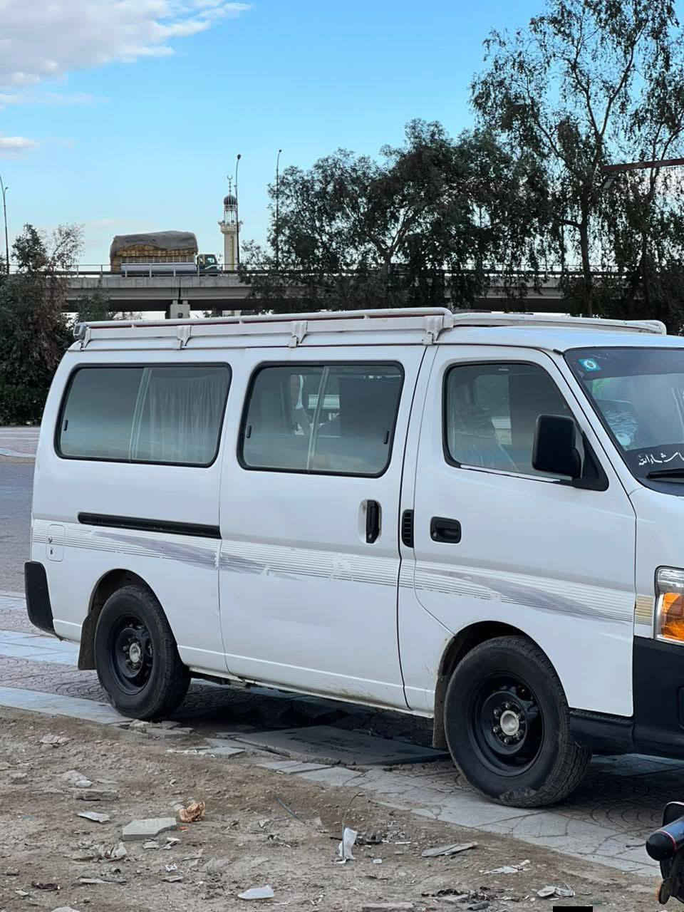 سلام عليكم كيه نيسان يورفان لبيع موديل 2012سياره مكفوله وبيه بس لحجول مصبوقه وجنطه حك شبر سياره جهازه من كلشي عله اخر حبه كير مكينه كسل خير من الله 
تبريد ثلج محور راديترات ثنين 🥶
دوشمه جديده 
منضومه غاز صار شهر من شديته 
سياره ما ناقصه شي 
ما متواجد عله لفيس 
***********
وتساب موجود 🫀 
وسعر خاص ❤️
