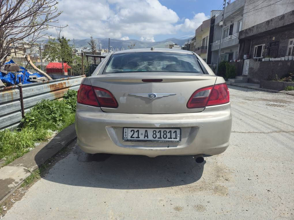 کریسلەر سبرینگ
مۆدێل 2009
کامل بۆیاخ نیە بە کامل بۆیاخ ئەیفرۆشم
ئێرباگی نەتەقیوە
پێش و پشتی کەپسە
سەنەوەی تازەیە بەناوی خۆمەوەیە
پێش و دوای تازە داگیراوە
لە سلێمانییە سەیارەکە
***********
گۆڕینەوە نیە تەنها فرۆشتنە السليمانية, العراق
