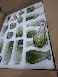 ٣٦ قطعة • ديكور منزلي • أخضر بني