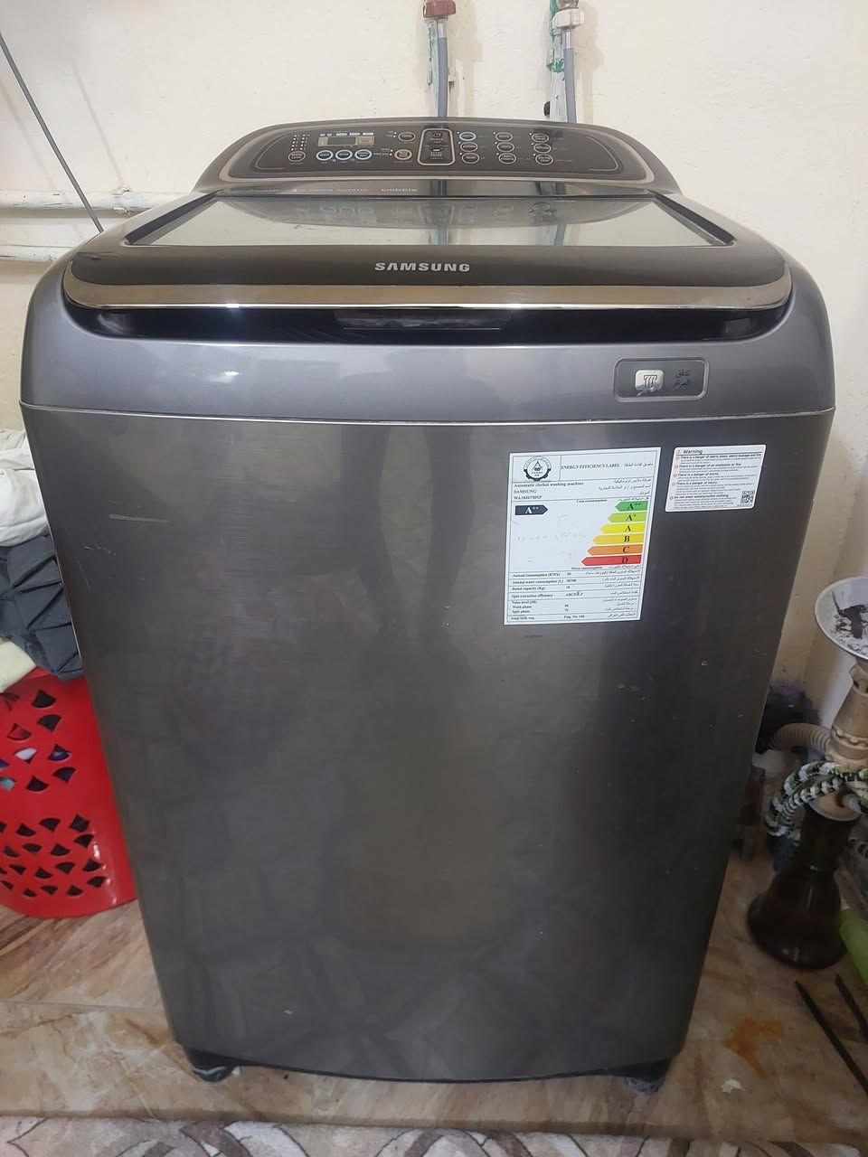 سلام عليكم غساله اوتوماتيك البيع السعر ٤٥٠ بيه مجال هاذ رقمي ***********
