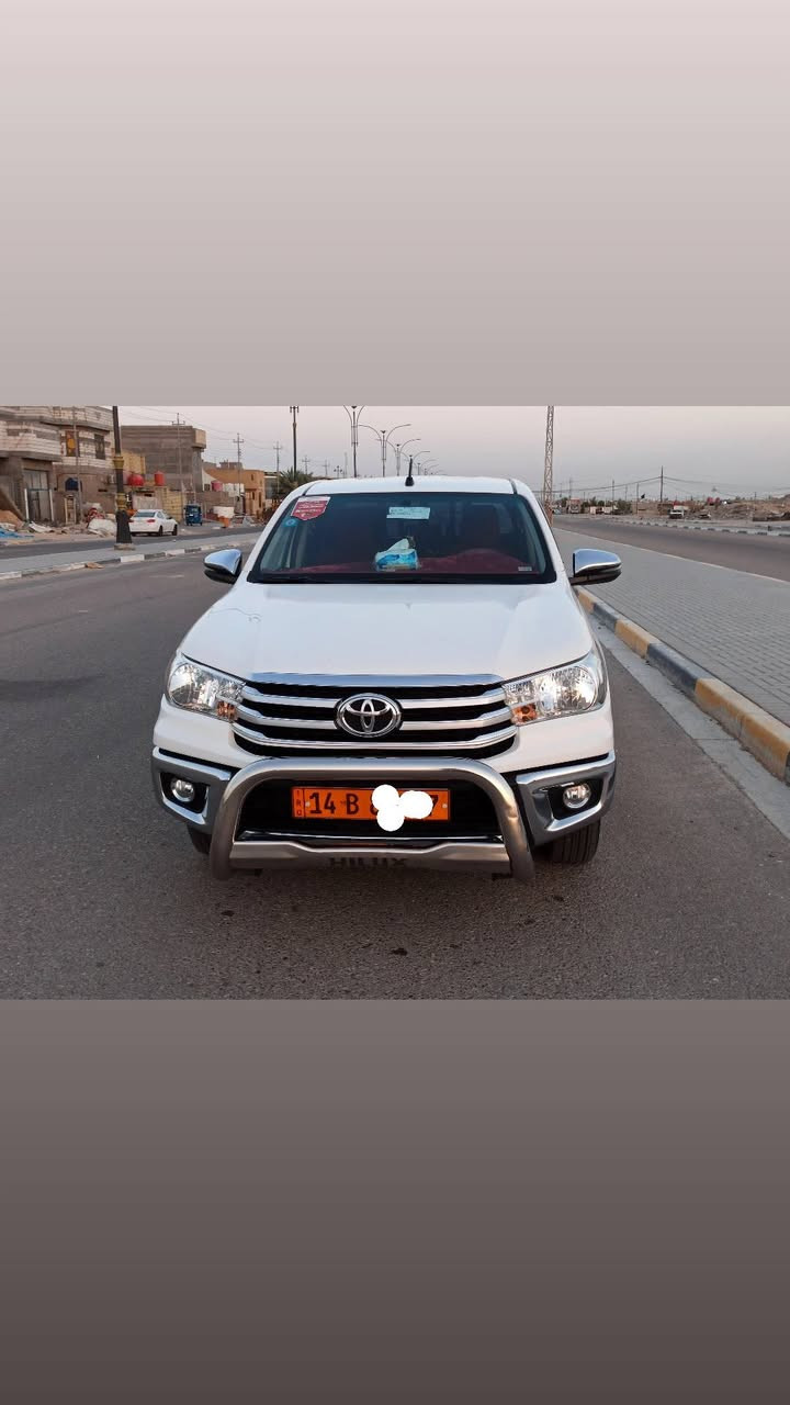 السلام عليكم بيكم هايلوكس 25 كير عادي رقم بصره تحويل ثاني يوم كفاله عامه مكاني بصره.رقم ***********.
