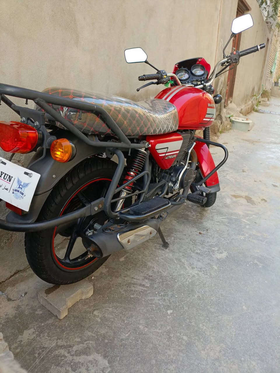 السلام عليكم دراجه دايون موديل 2020 اوراق اصوليه مكينه مكفوله الدراجه كلش نضيفه المكان واسط قضاء النعمانيه السعر 1600 وبيه مجال  ***********
