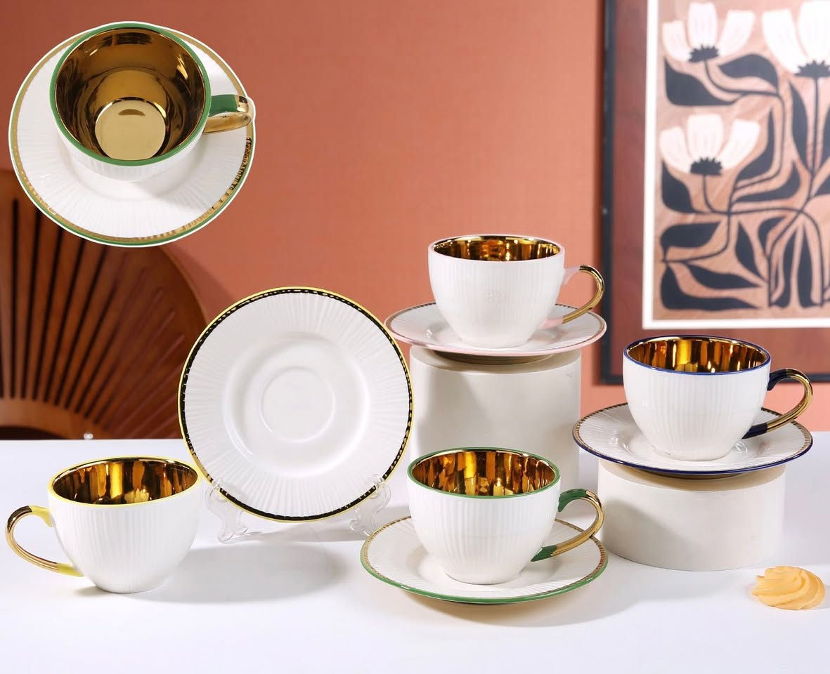 Hand-Painted Ceramic Coffee Cup with Electroplated Design.

We are ceramic factory from China Chaozhou.

Welcome to contact me for more products informations.
WhatsApp / WeChat :008613539376256

#CeramicCoffeeSet #importfromchina #CoffeeCupSaucer #homeware #coffeecup #handmade #mug #HandPainted #housegoods #household


**إذا كنت صاحب هذا الإعلان وتريد حذفه لأي سبب، رجاءا أرسل رسالة إلى الدعم الفني**