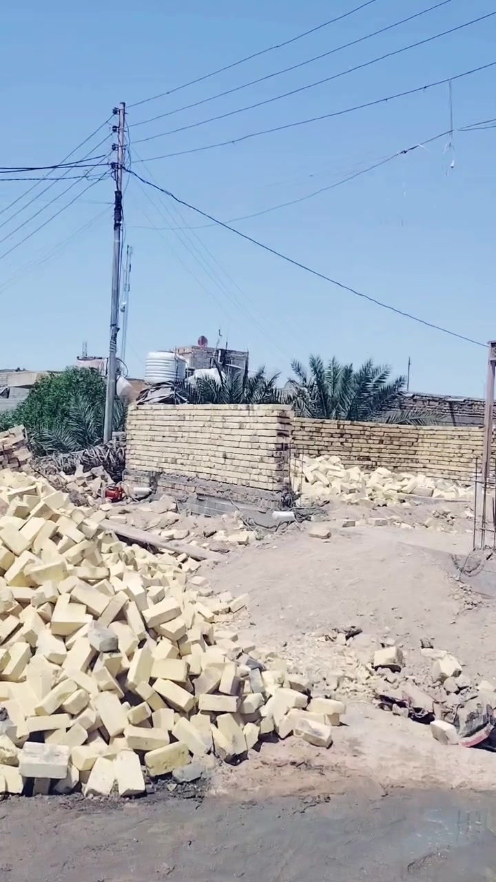 السلام عليكم خلف بناء درجه اولى رفاعي نصر شطره***********
