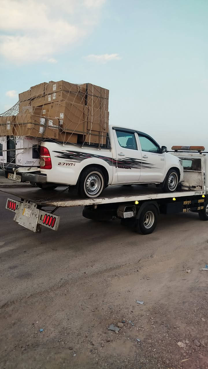 السلام عليكم
كرين سطحي للأجره متوفر 24 ساعه داخل بغداد او جميع المحافظات اي شخص عنده سياره يريد ينقله من مكان لمكان  اومحافضه لمحافضه يتصل علئ الرقم او يدلل ***********
***********
