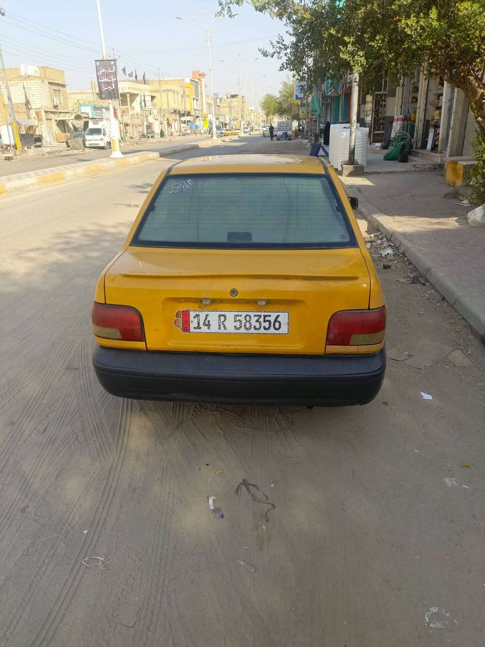 سلام عليكم سايبه موديل 2015سياره نمره بصره رقم انكليزي وبسمي ومصفره تحويل ثاني يوم سياره نضيفه وحلوه سعر 20مكان السياره الناصريه رقم***********مكلف بل نشر رقم صاحب السياره وخابره
